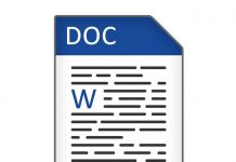 Dateityp Icon DOC